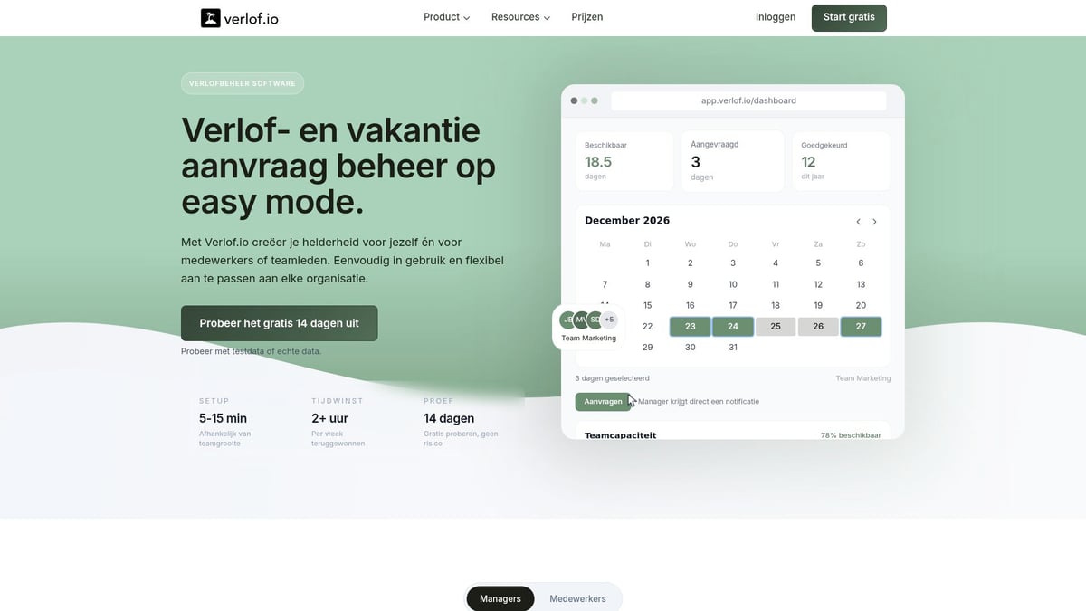 Verlofregistratie Horeca Gids: Slimme Inzichten Voor 2026 - Verlofregistratie met Verlof.io: Effici&euml;ntie en Compliance in de Horeca