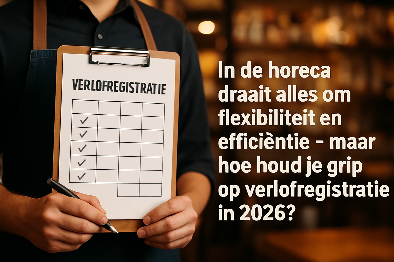 Verlofregistratie Horeca Gids: Slimme Inzichten Voor 2026