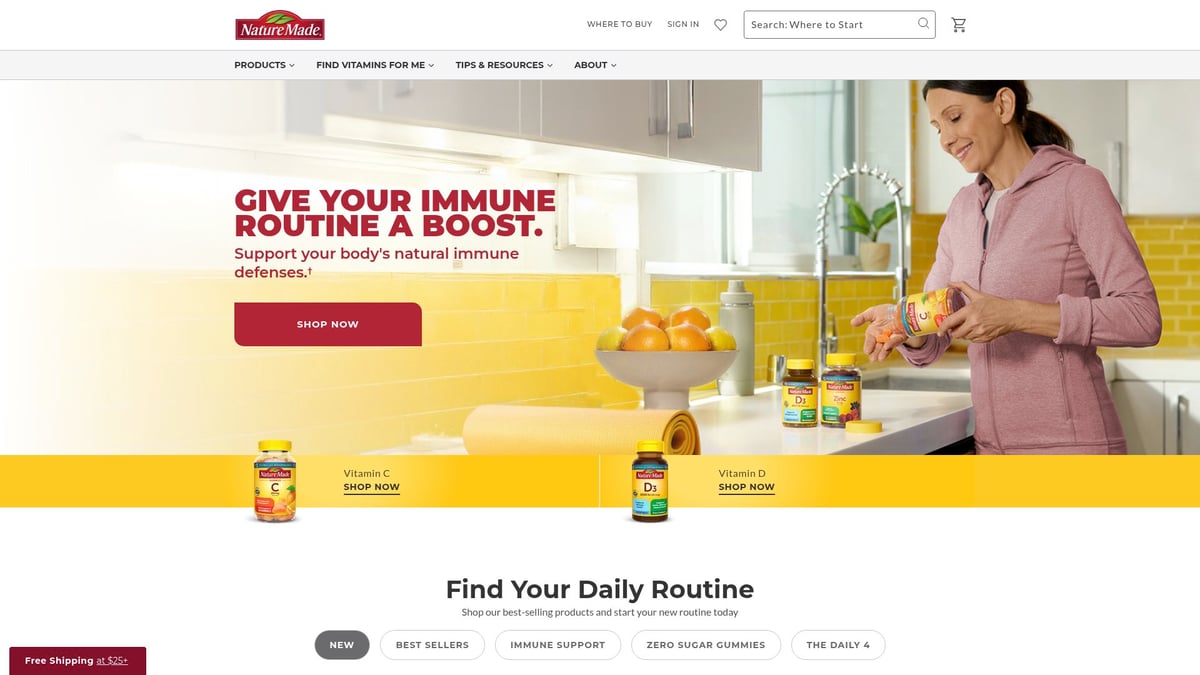 9 Essential Multi Vitamin Tablets for Better Health 2025 - Nature Made Multi for Him