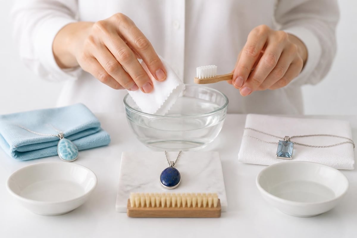 Crystal cleaning techniques