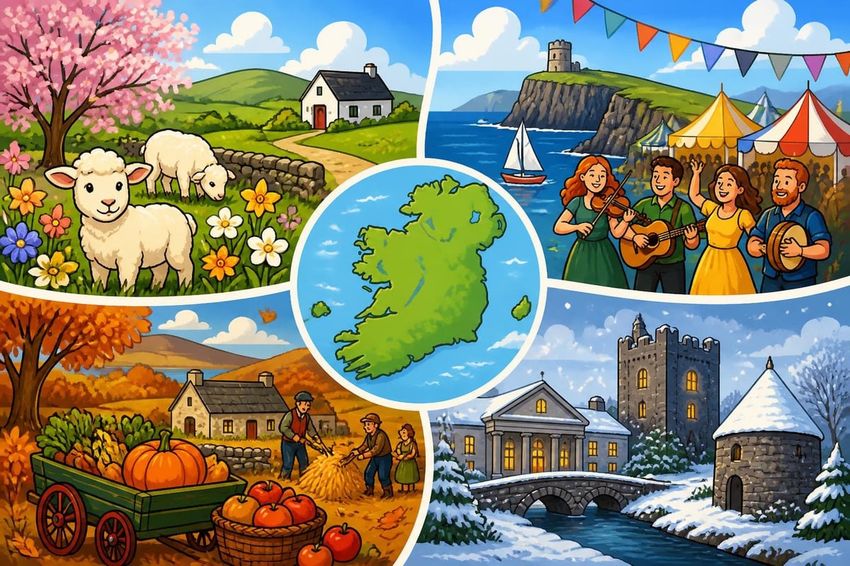 Seasonal planning for Ireland visits