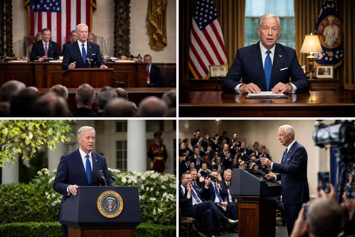 Presidential address formats