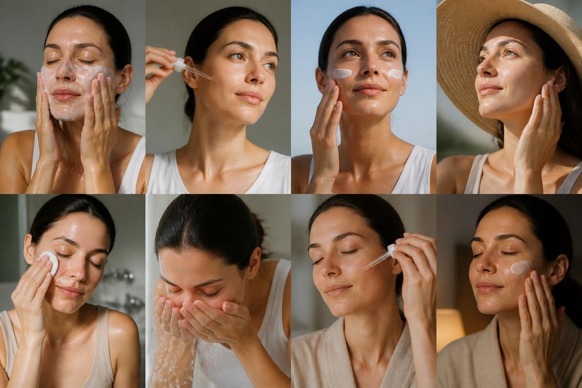 Sensitive skin routine