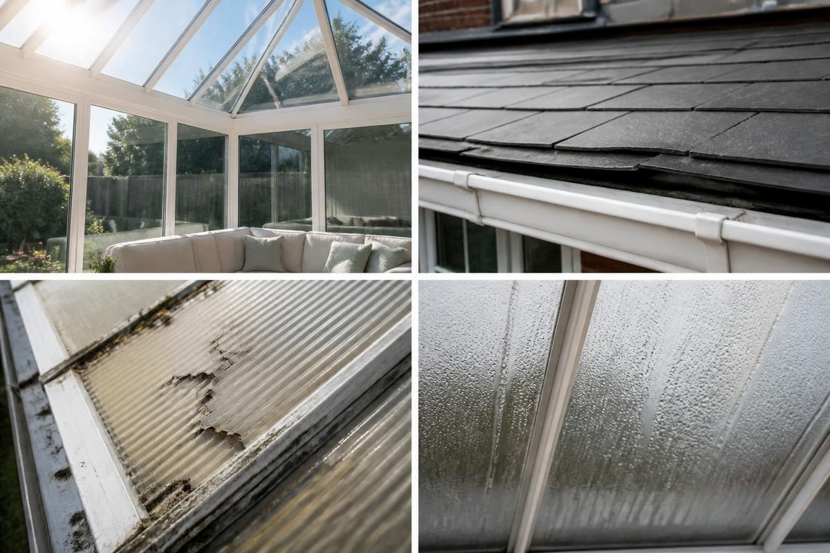 Conservatory roof problems