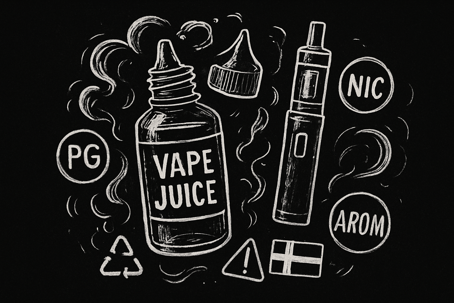 Vad är Vape Juice? Grunderna för Nybörjare