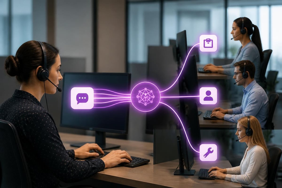 Reactive AI agent workflow