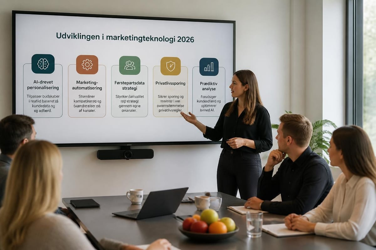 Marketing teknologi udvikling
