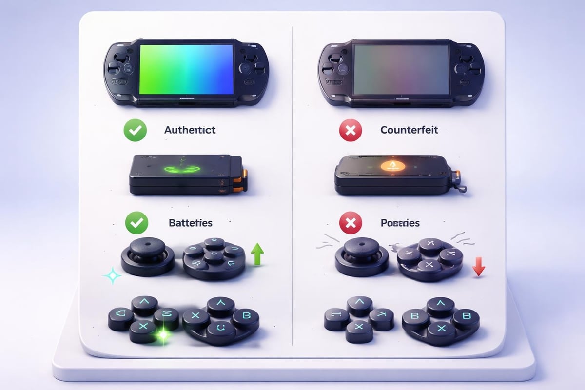 PSP parts quality comparison