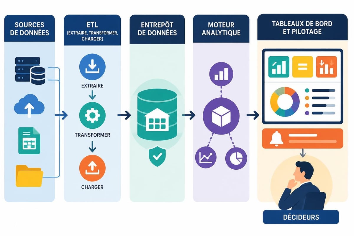 BI finance data flow