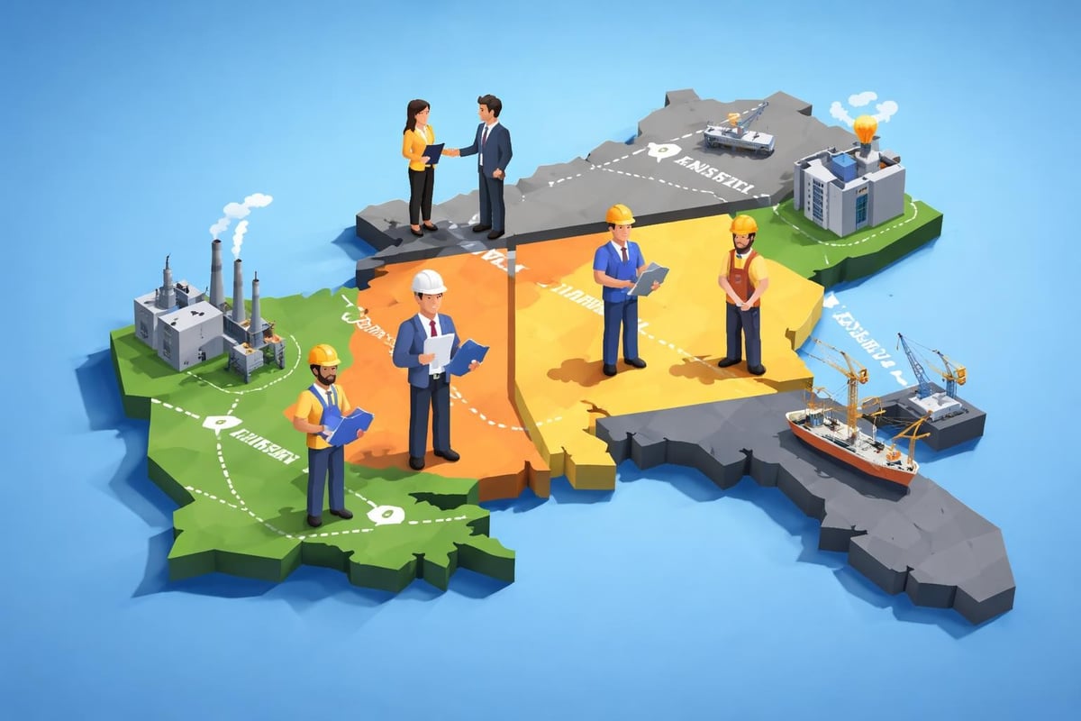 Gulf South regional staffing strategy