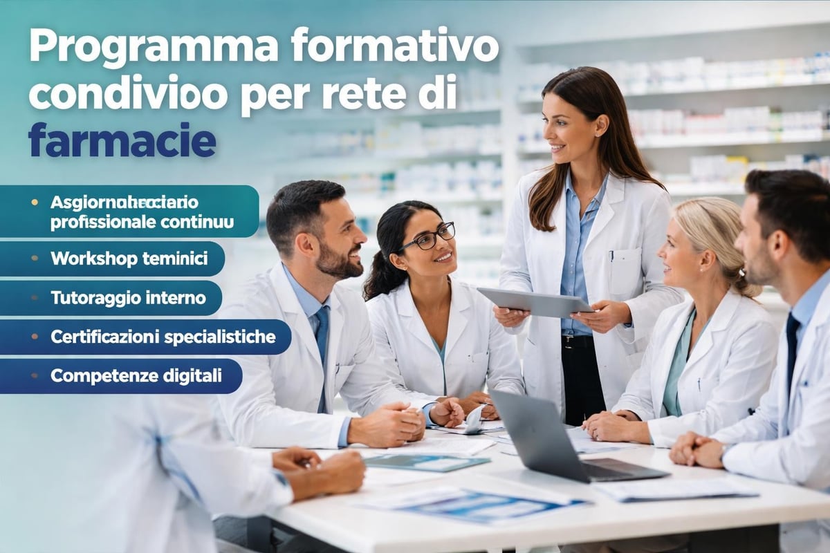 Formazione rete farmacie