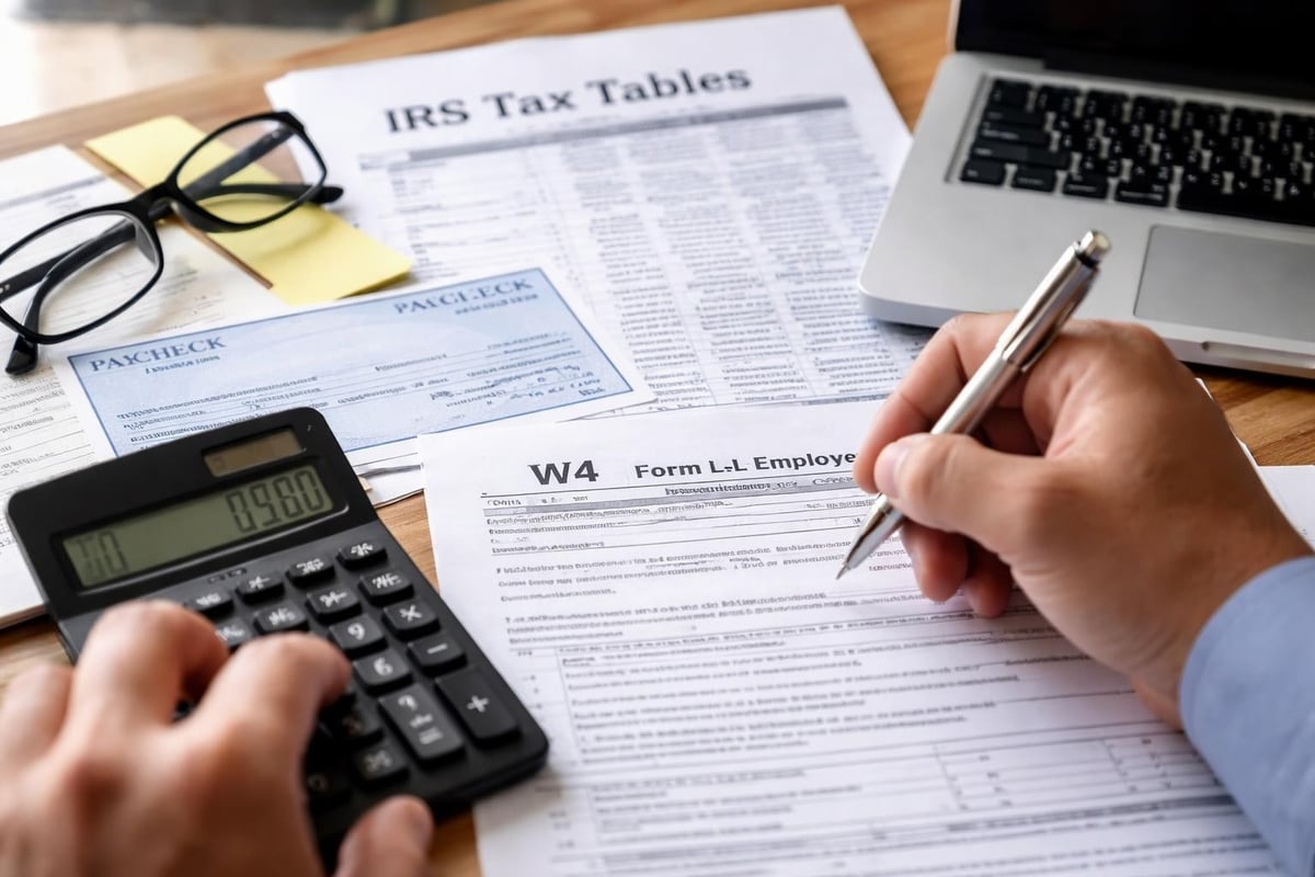 Payroll tax withholding process