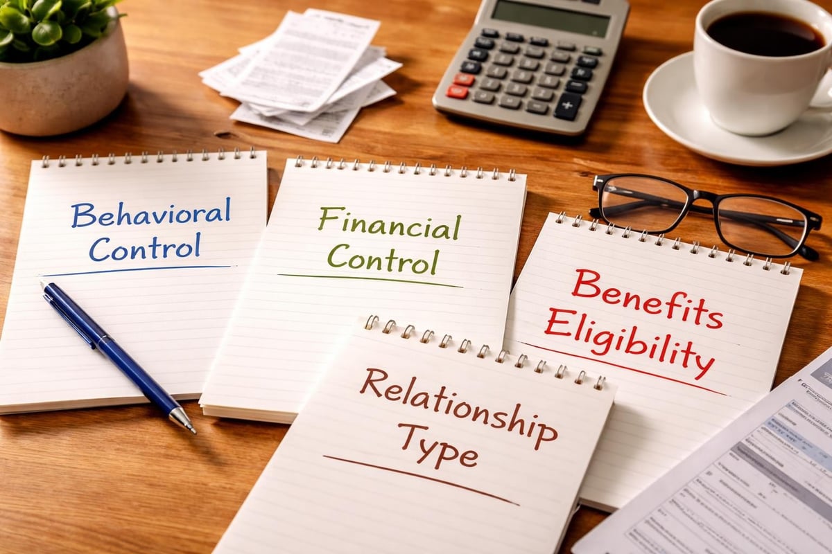 Employee vs contractor classification