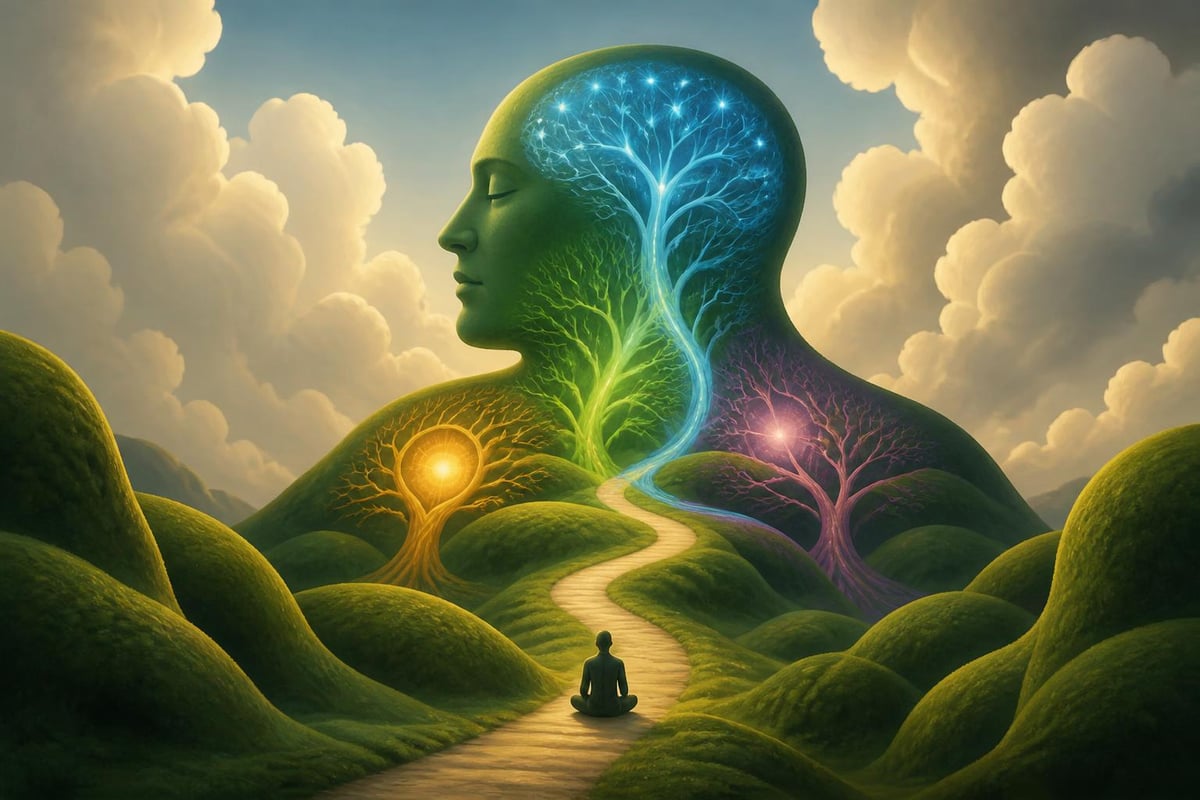 Brain transformation through meditation