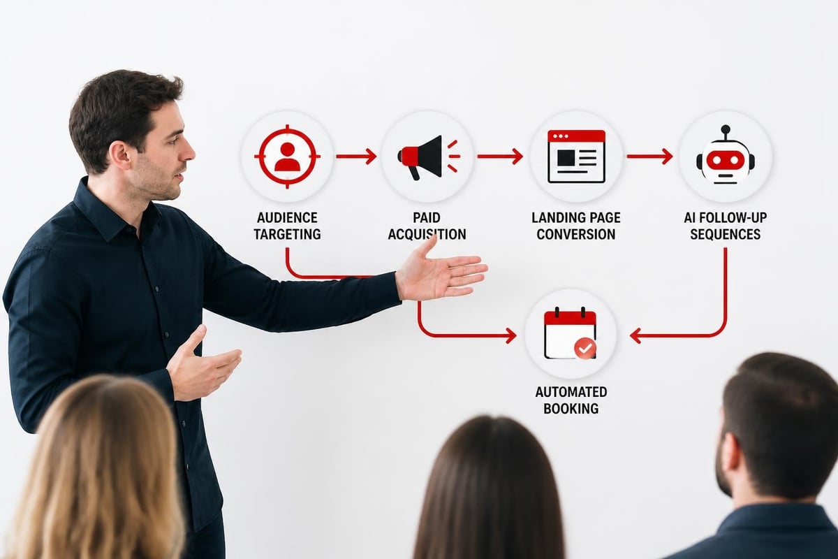 Lead gen agency system components