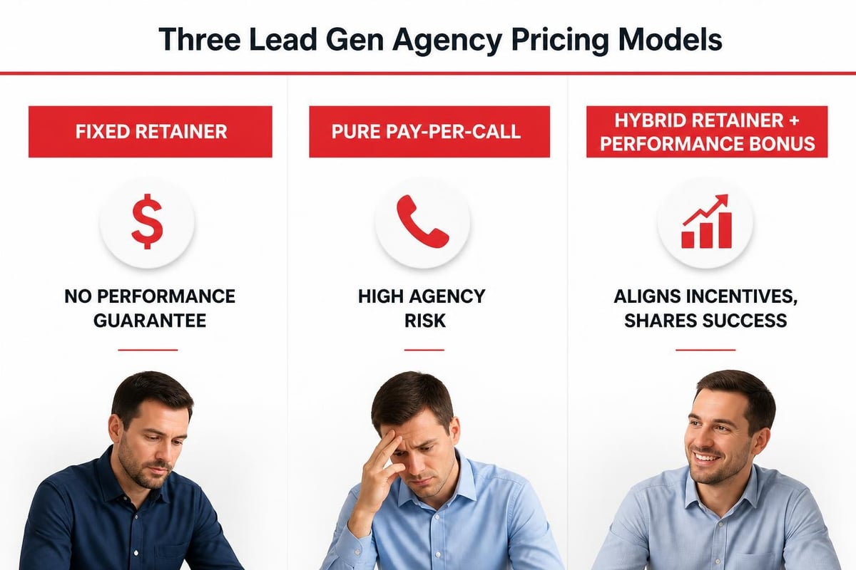 Lead gen pricing models