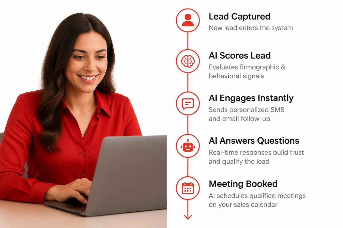 AI lead gen workflow