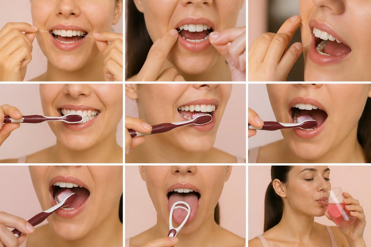 Técnica completa de higiene oral