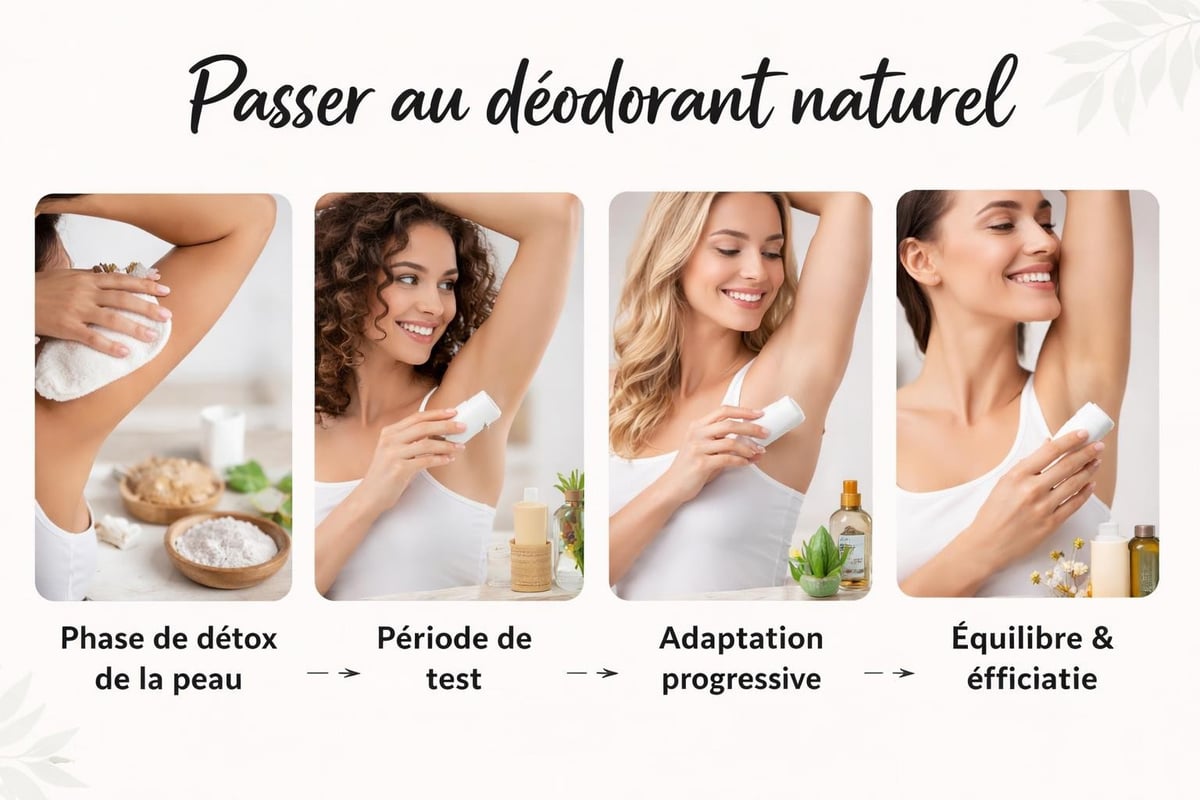 Test et transition déodorant