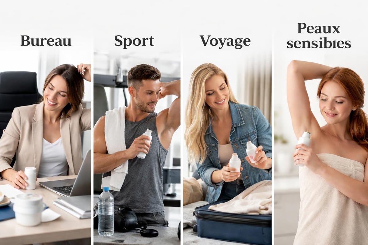 Modes de vie et déodorants