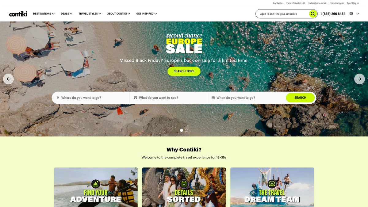 7 Best Group Travel Vacation Packages for Unforgettable Trips 2026 - Contiki – Social Group Travel for 18–35s