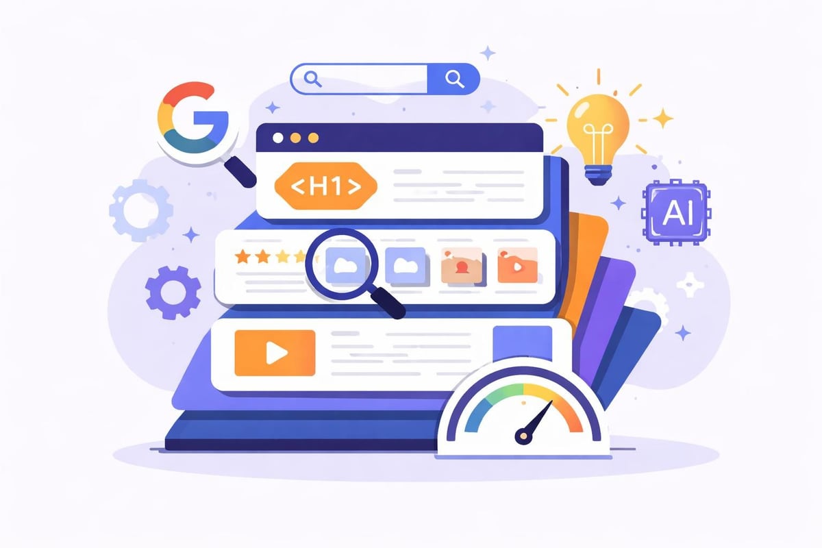 SEO and AI optimization layers