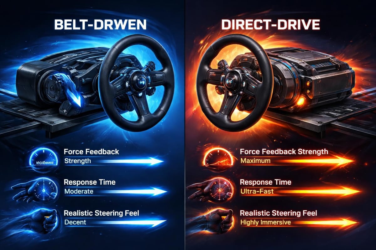 PS5 racing wheel comparison