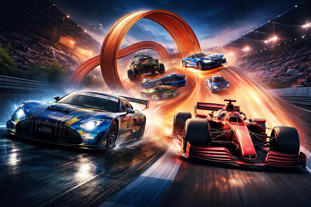 PS5 racing game variety