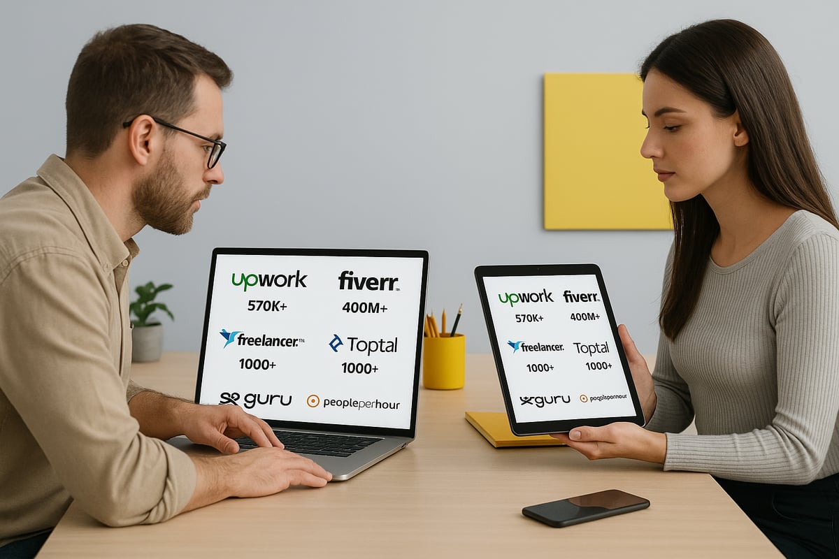 Platform Overview: Upwork Find Jobs vs. Leading Freelance Websites