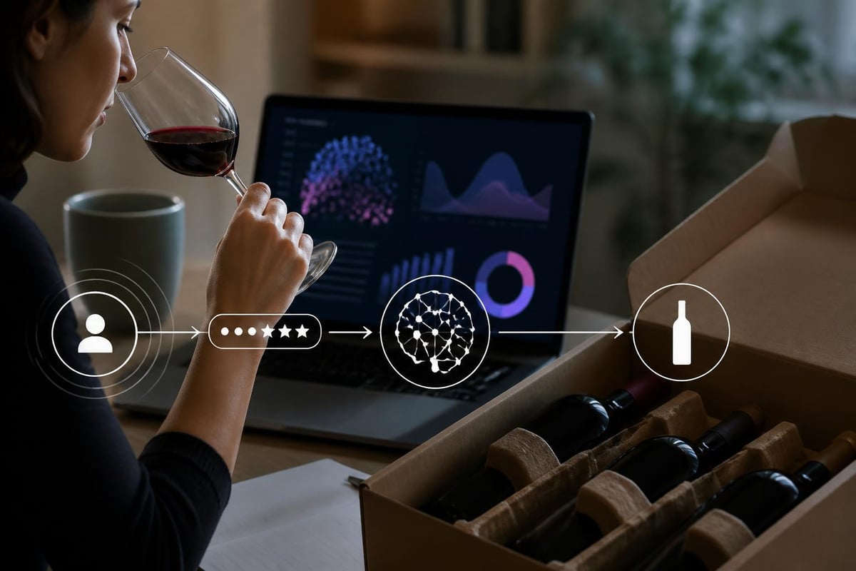 Wine rating feedback system