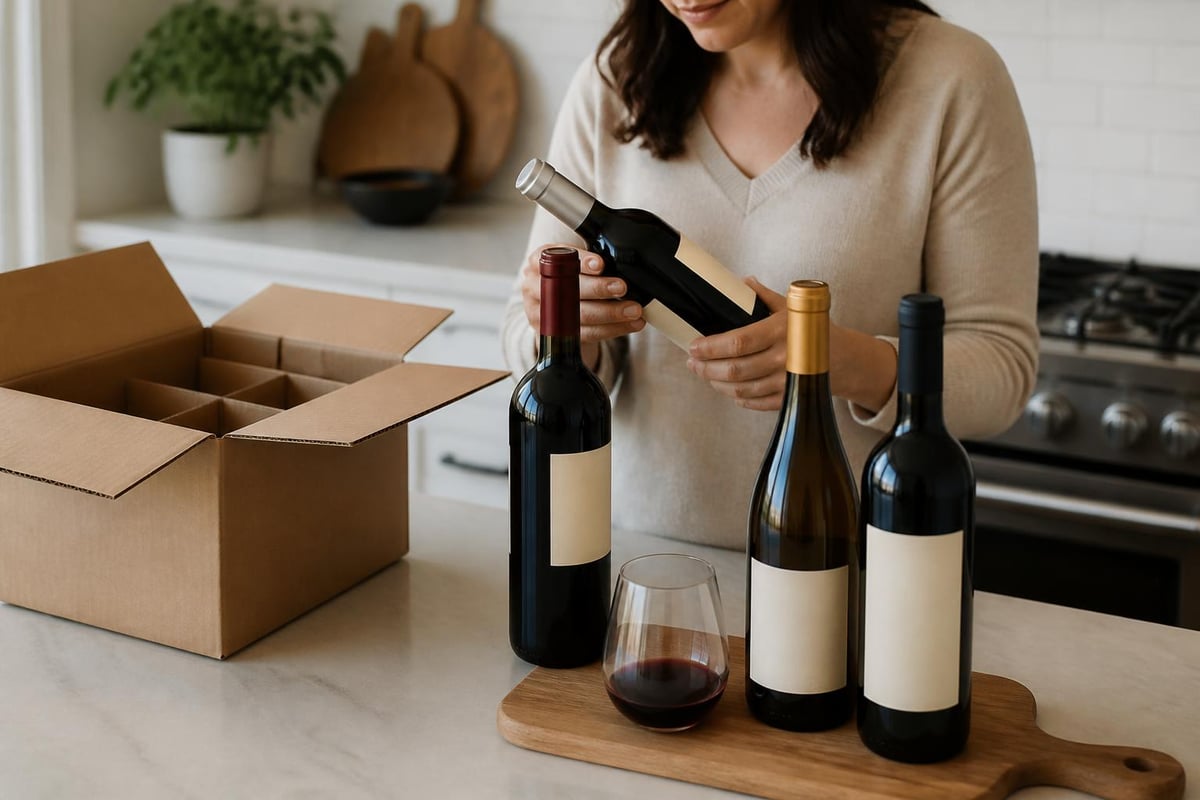 Wine subscription budgeting