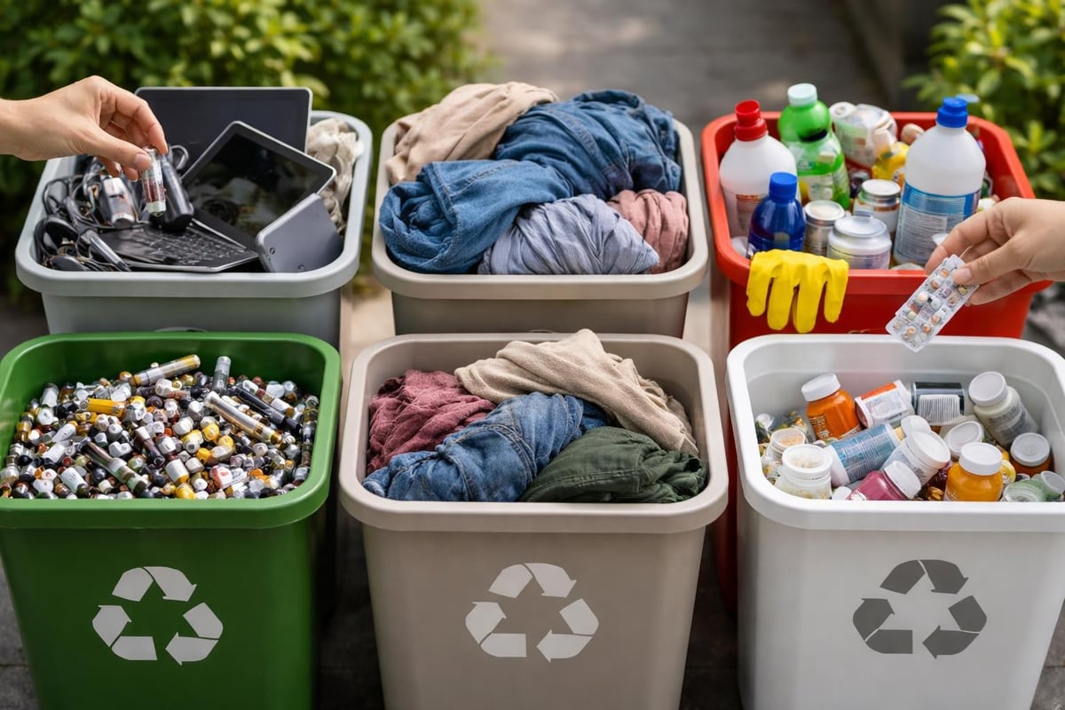 S&aelig;rlige affaldskategorier