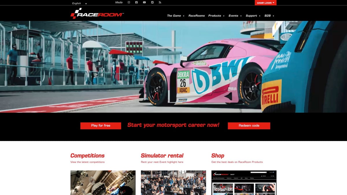 Top 7 Best Sim Racing Games To Play In 2026 - RaceRoom Racing Experience