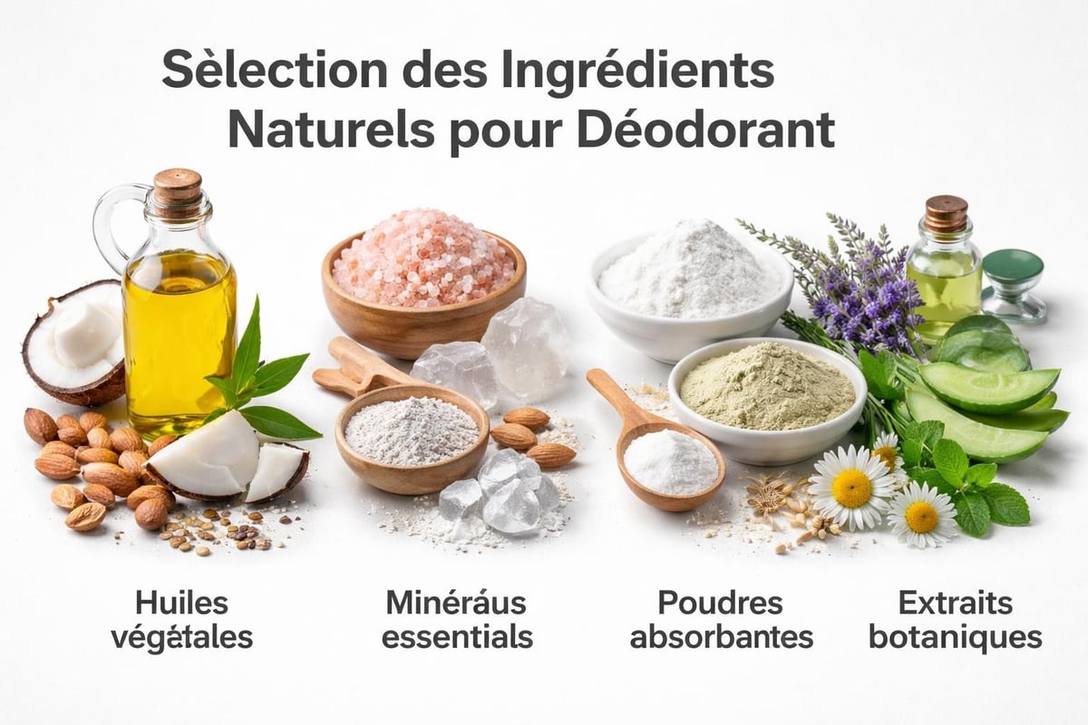 Ingrédients déodorant naturel