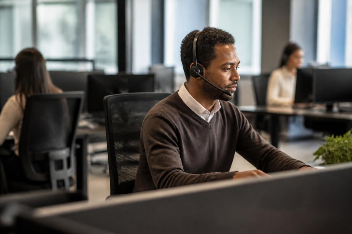 Inbound and outbound call center functions