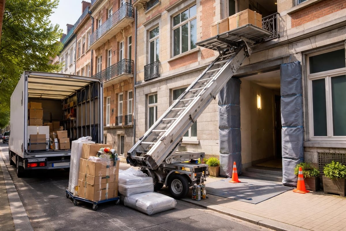 Matériel déménagement adapté