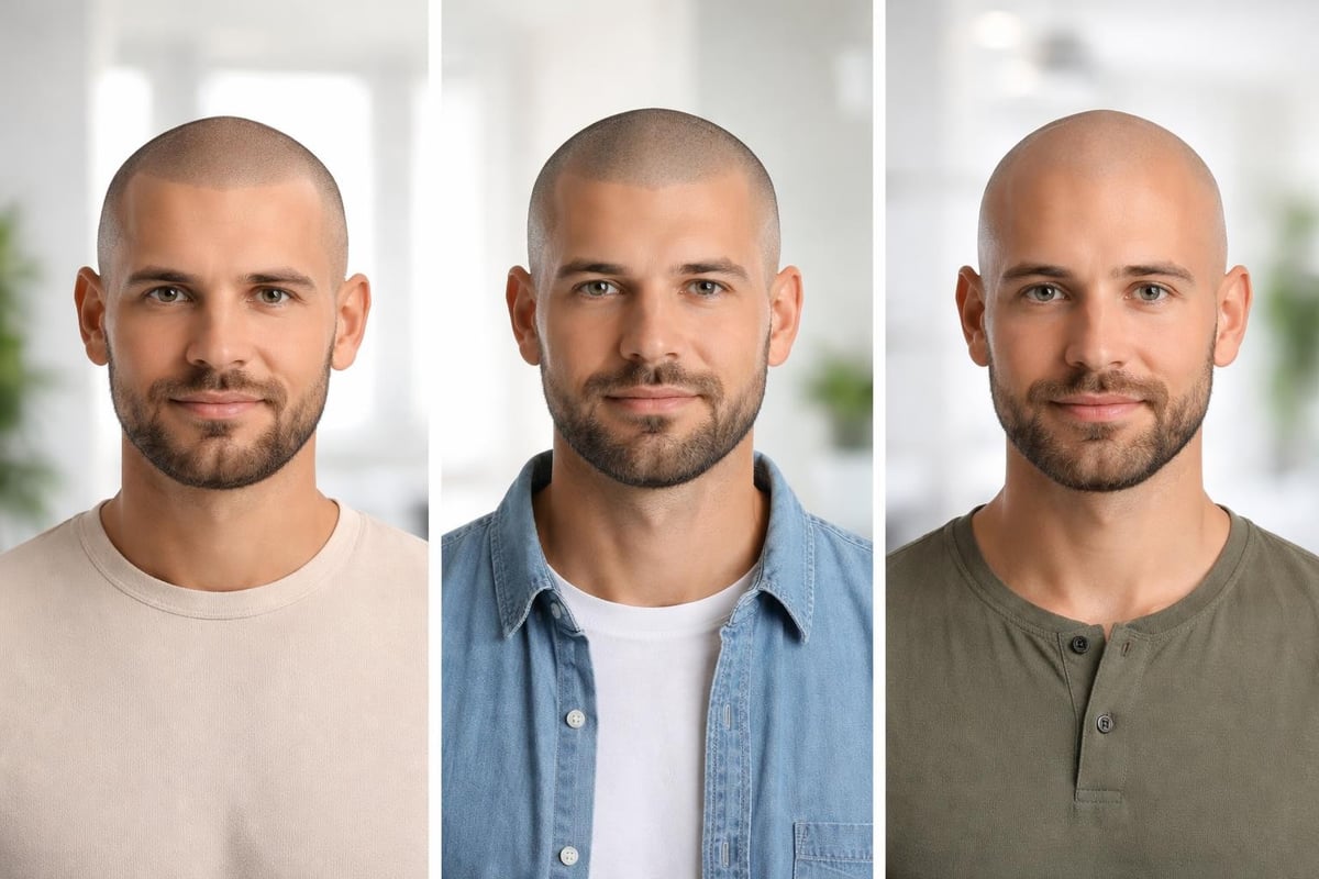 Scalp coverage zones and corresponding price tiers