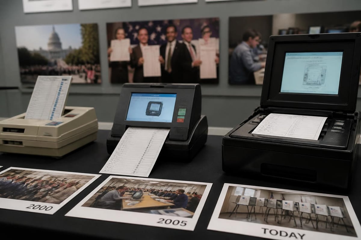 Evolution of voting technology