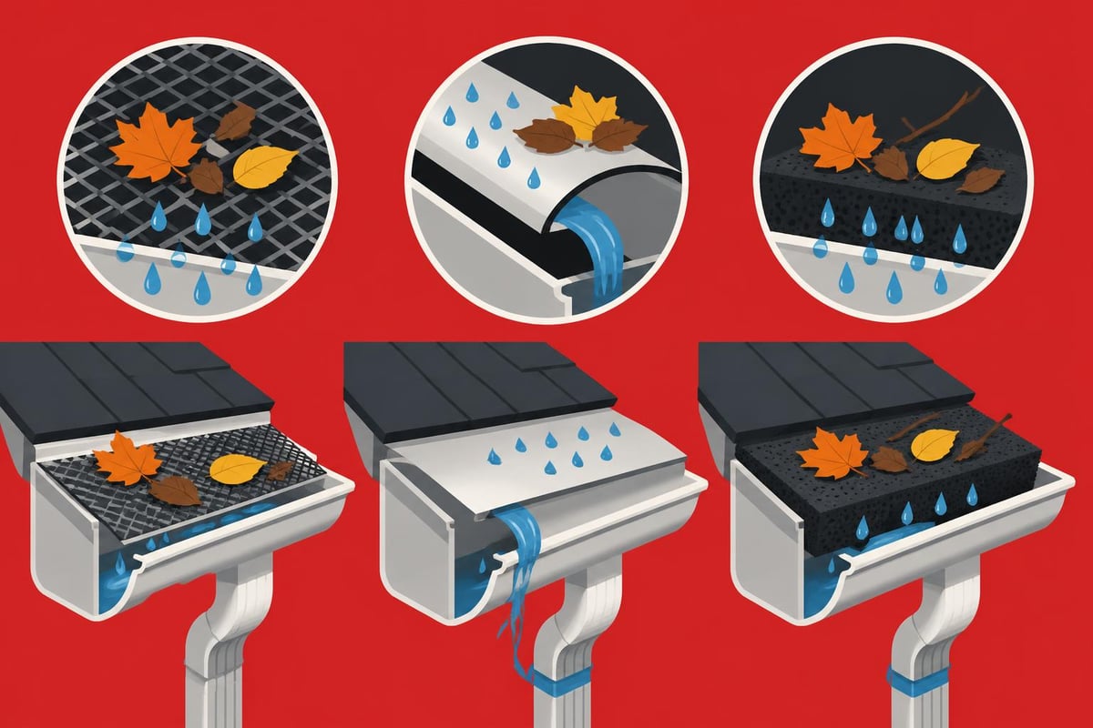 Gutter protection comparison