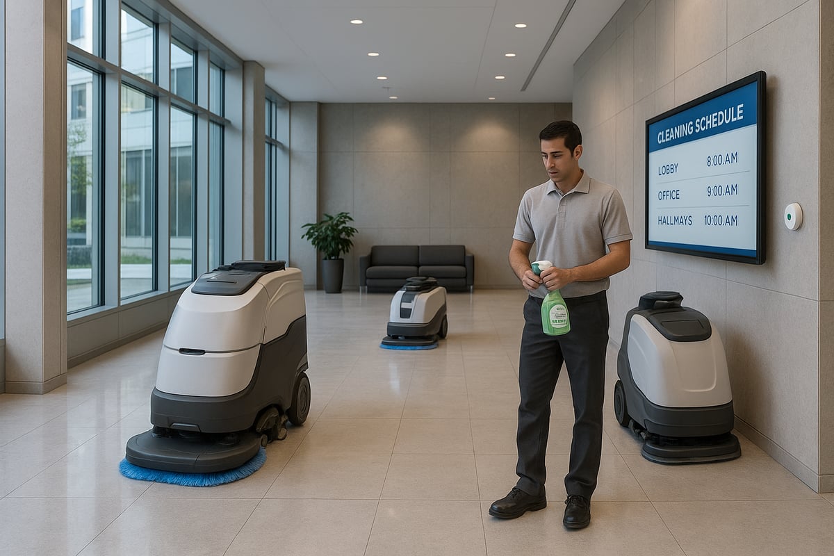 Latest Trends and Innovations in Commercial Cleaning 2025