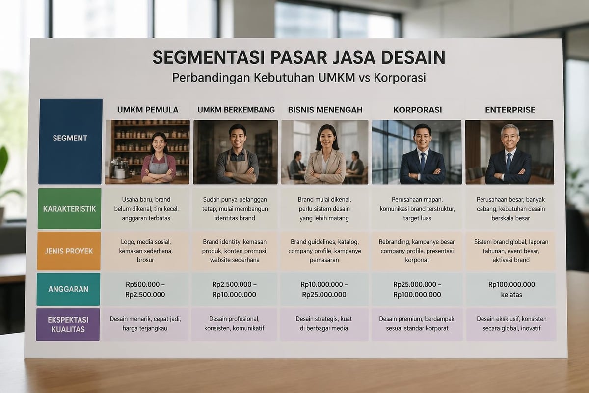 Segmentasi pasar desain