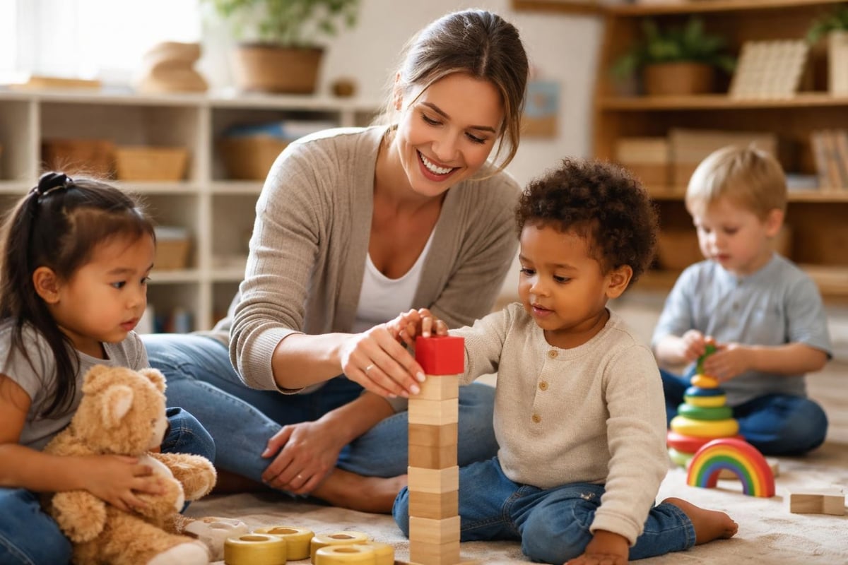 Developmental benefits of small group childcare