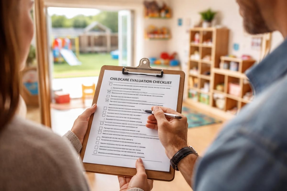 Home childcare environment evaluation