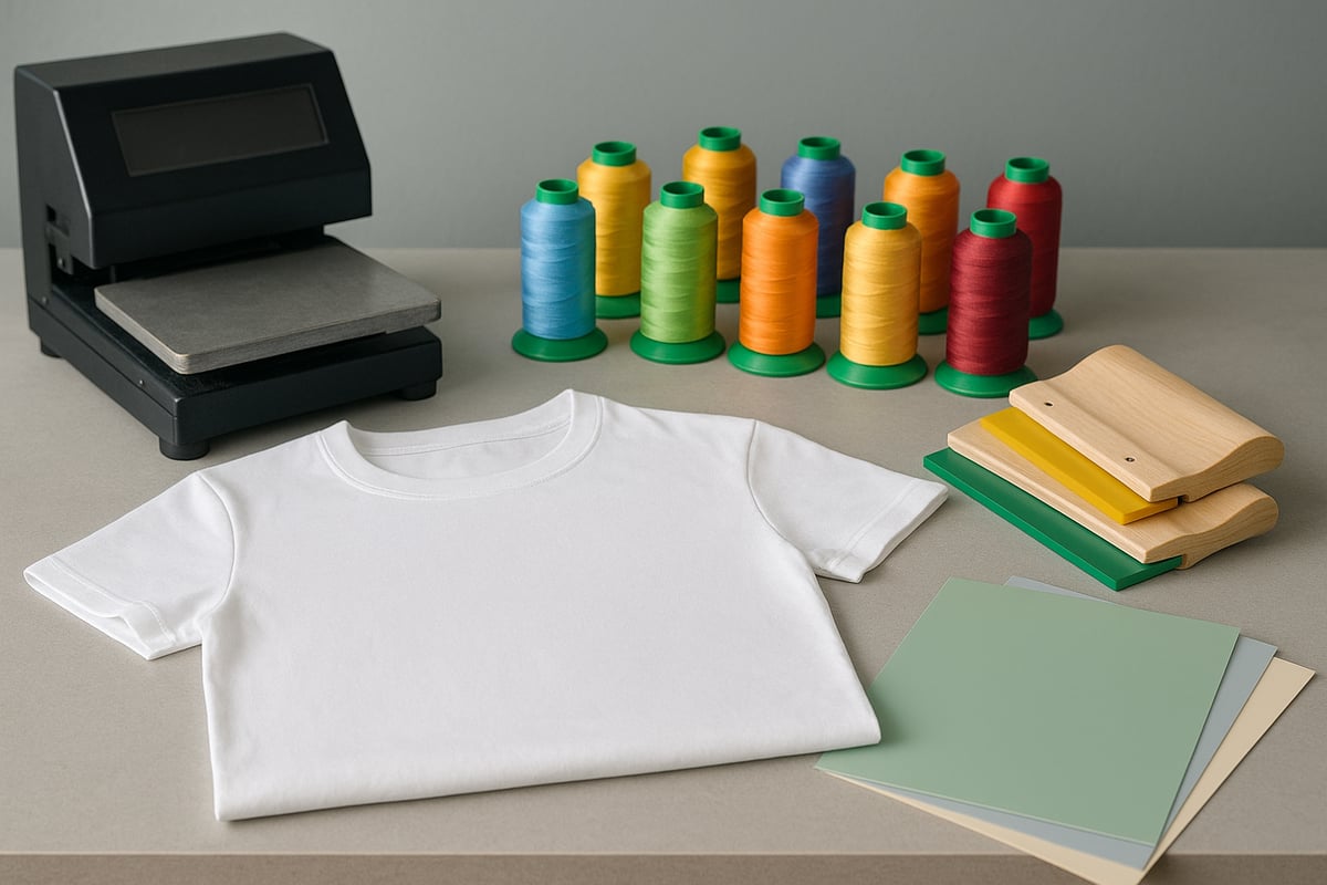 Step 3: Exploring Printing and Embroidery Methods