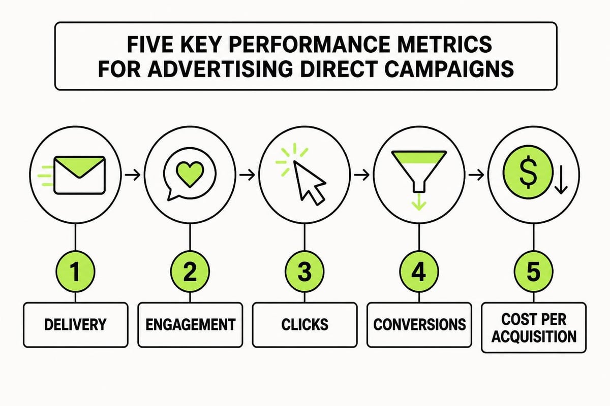 Direct advertising metrics dashboard