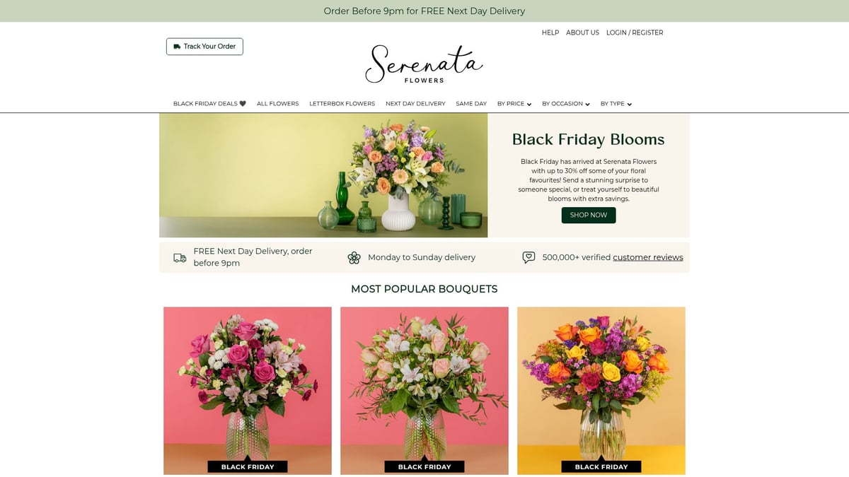 7 Amazing Same Day Florist London Options for 2025 - Serenata Flowers