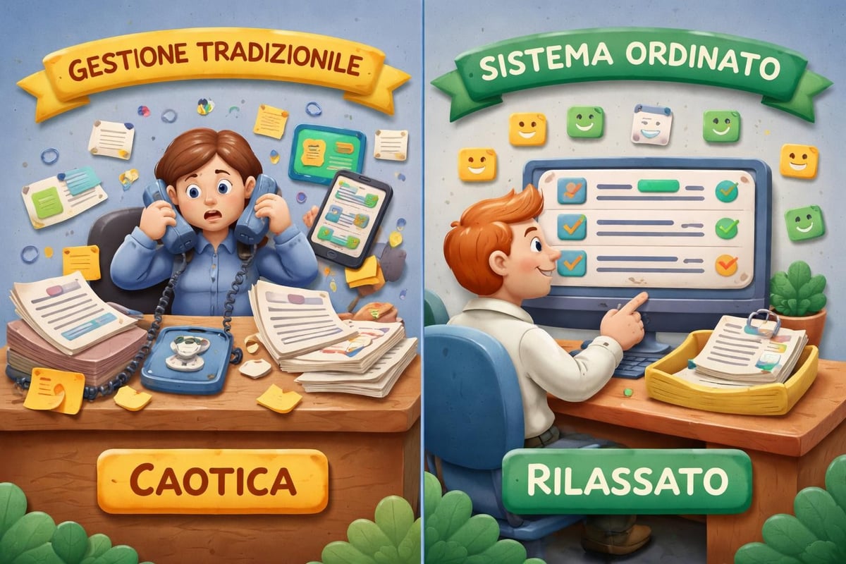 Flusso disorganizzato comunicazioni medico-paziente