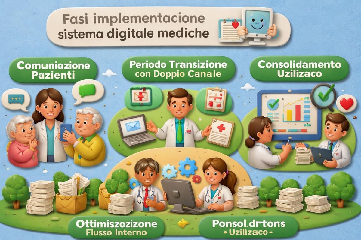 Processo implementazione app nello studio medico