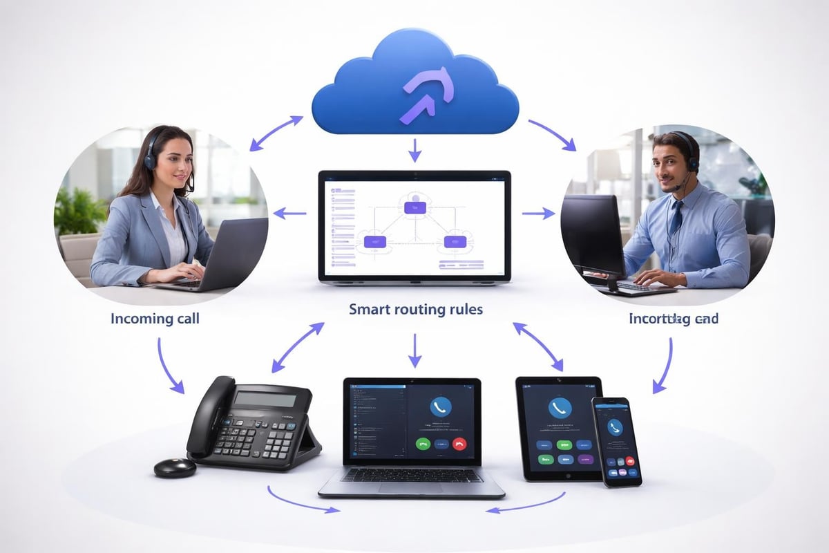 VoIP system architecture