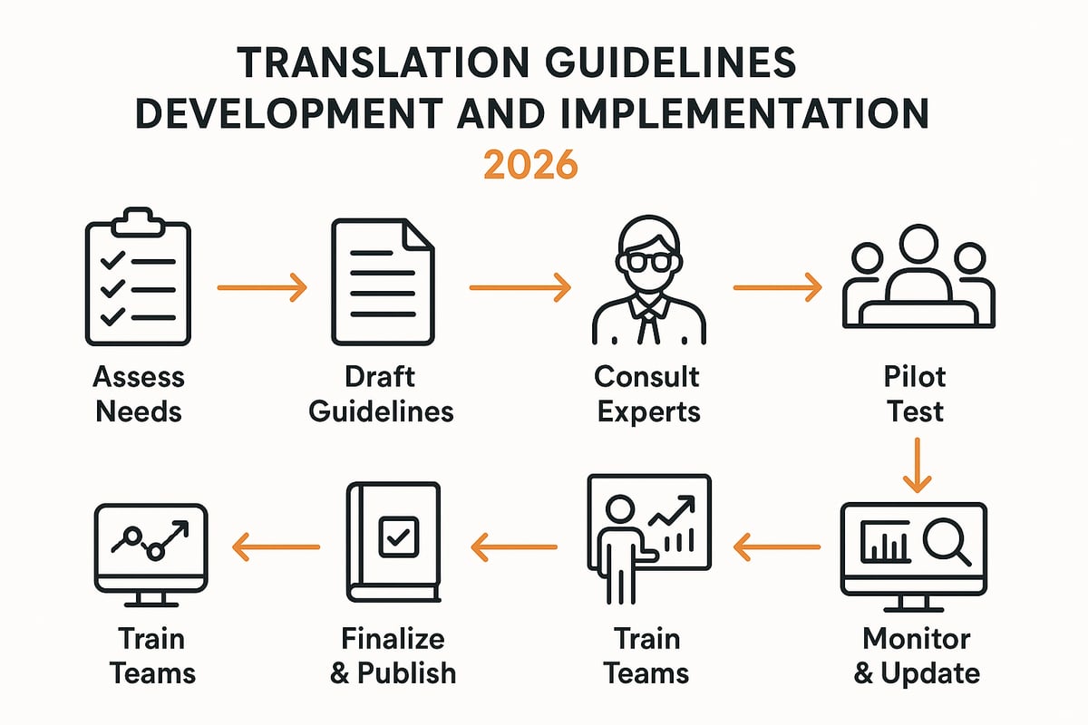 Step-by-Step Guide: Developing and Implementing Translation Guidelines